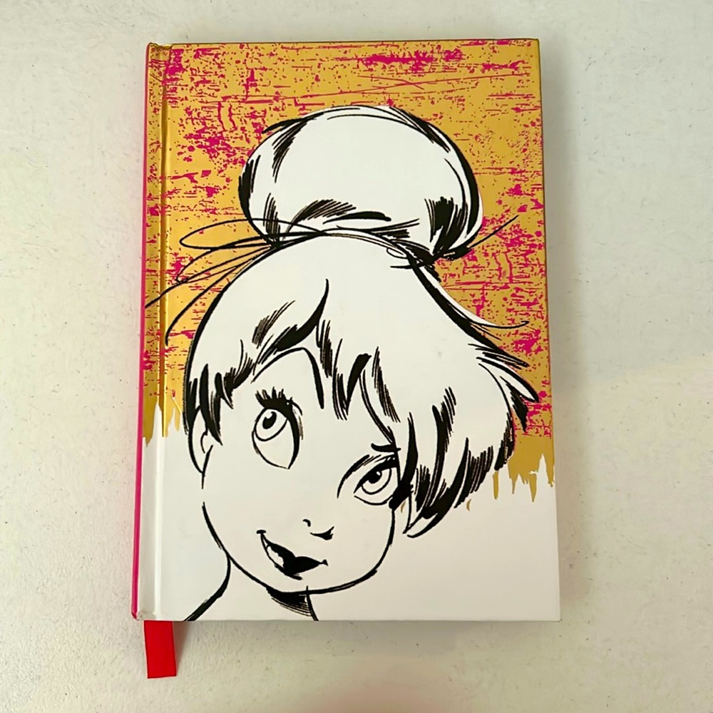 Rare Tinkerbell Lined Journal New and Unused